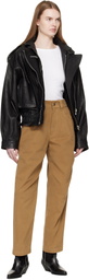 Isabel Marant Etoile Tan Opalyna Jeans