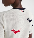 Thom Browne Hector pointelle cotton top
