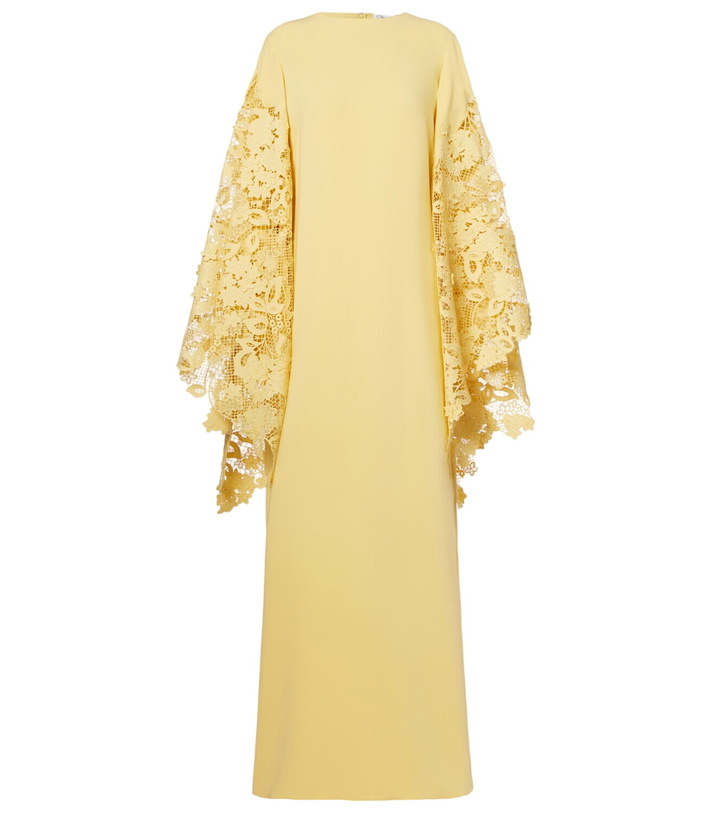 Oscar de la Renta Guipure lace maxi dress Oscar de la Renta