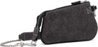 Kiko Kostadinov Gray Trivia Chain Pochette Bag