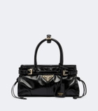 Prada Prada Bonnie Mini leather top-handle bag