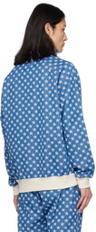 NEEDLES Blue Jacquard Jacket