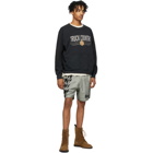 Rhude Silver Warm-Up Shorts