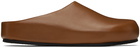 Studio Nicholson SSENSE Exclusive Brown Wearing Slip-On Loafers