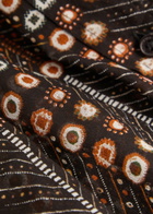 Isabel Marant étoile Mexica Printed Sheer Cotton Blouse Black