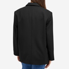 Anine Bing Women's Quinn Blazer Jacket in Black
