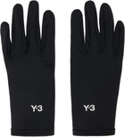 Y-3 Black Run Gloves