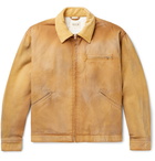 Fear of God - Suede-Trimmed Cotton-Canvas Blouson Jacket - Beige