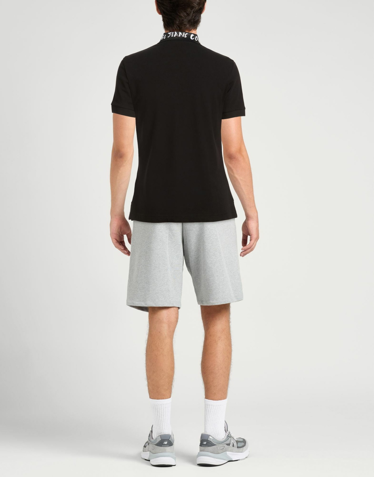Versace Jeans Couture Mens Polo shirt in Black