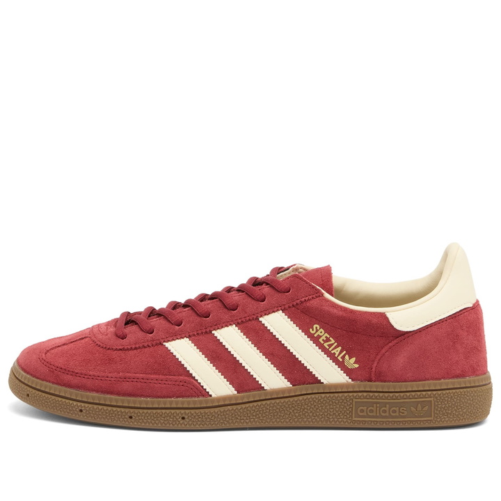 Photo: Adidas Men's Handball Spezial in Noble Maroon/Cream White
