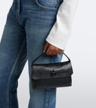 The Row Sally Small leather top-handle bag