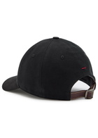 Brunello Cucinelli Logo-embroidered Cotton cap Black