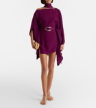 Taller Marmo Taylor belted one-shoulder kaftan