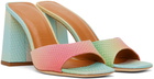 Staud Multicolor Sloane Heeled Sandals