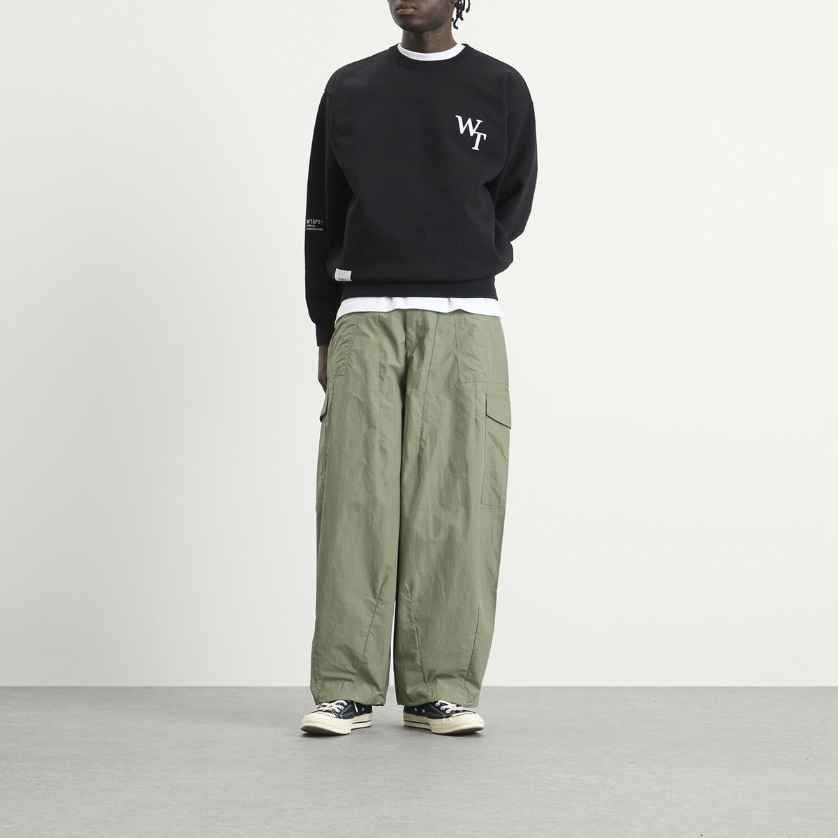 WTAPS Men's Academy Sweater in Black