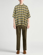 Zegna Mens Shirt in Yellow