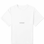 GOOPiMADE Men's “DE-03” Oversized Logo T-Shirt in White