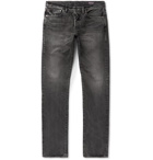 The Workers Club - Slim-Fit Selvedge Denim Jeans - Black