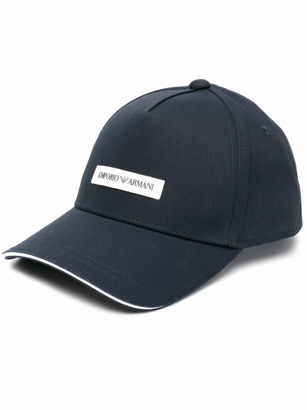 Photo: EMPORIO ARMANI - Logo Baseball Cap