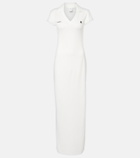 Courrèges Logo polo dress