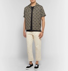 Saturdays NYC - Camp-Collar Printed Tencel Shirt - Men - Black