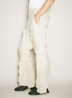 Comme des Garçons Homme Plus Panelled Wool-Blend Pants