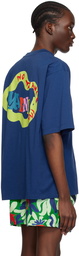 Marni Blue No Vacancy Inn Edition Snake T-Shirt