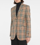 Burberry - Vintage Check wool blazer