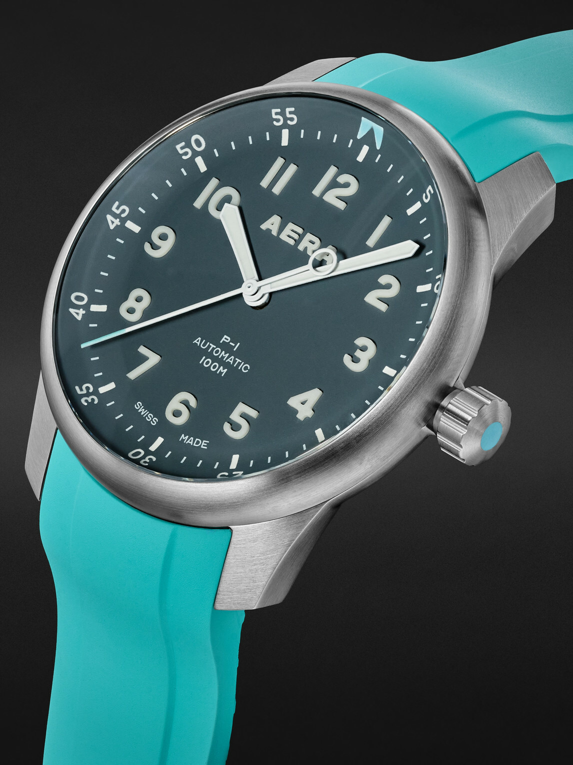 Aera - P-1 Moon Automatic Stainless Steel Watch