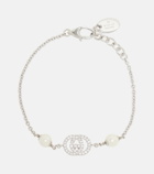 Gucci Interlocking G embellished chain bracelet
