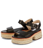 Gabriela Hearst - Ryka leather espadrille sandals