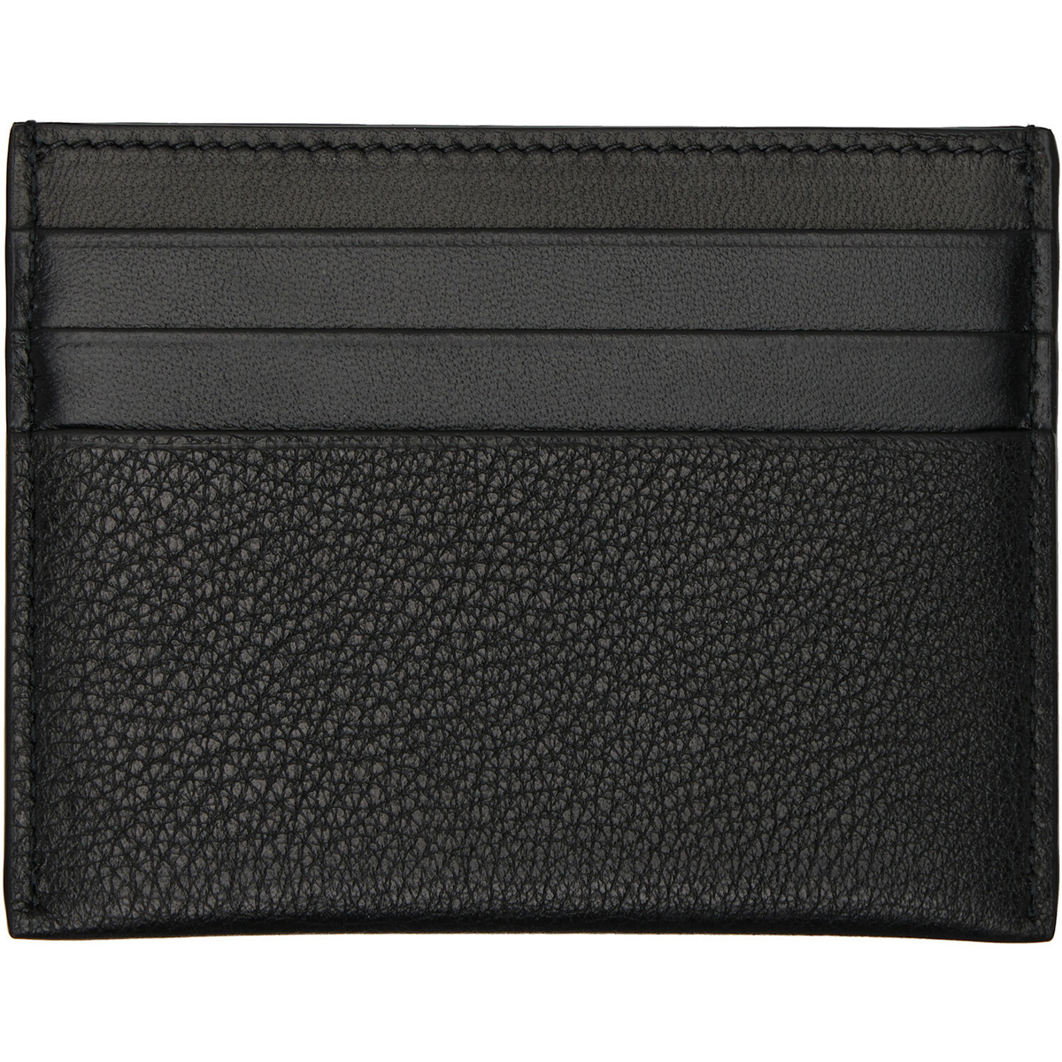 Givenchy Black Leather Card Holder
