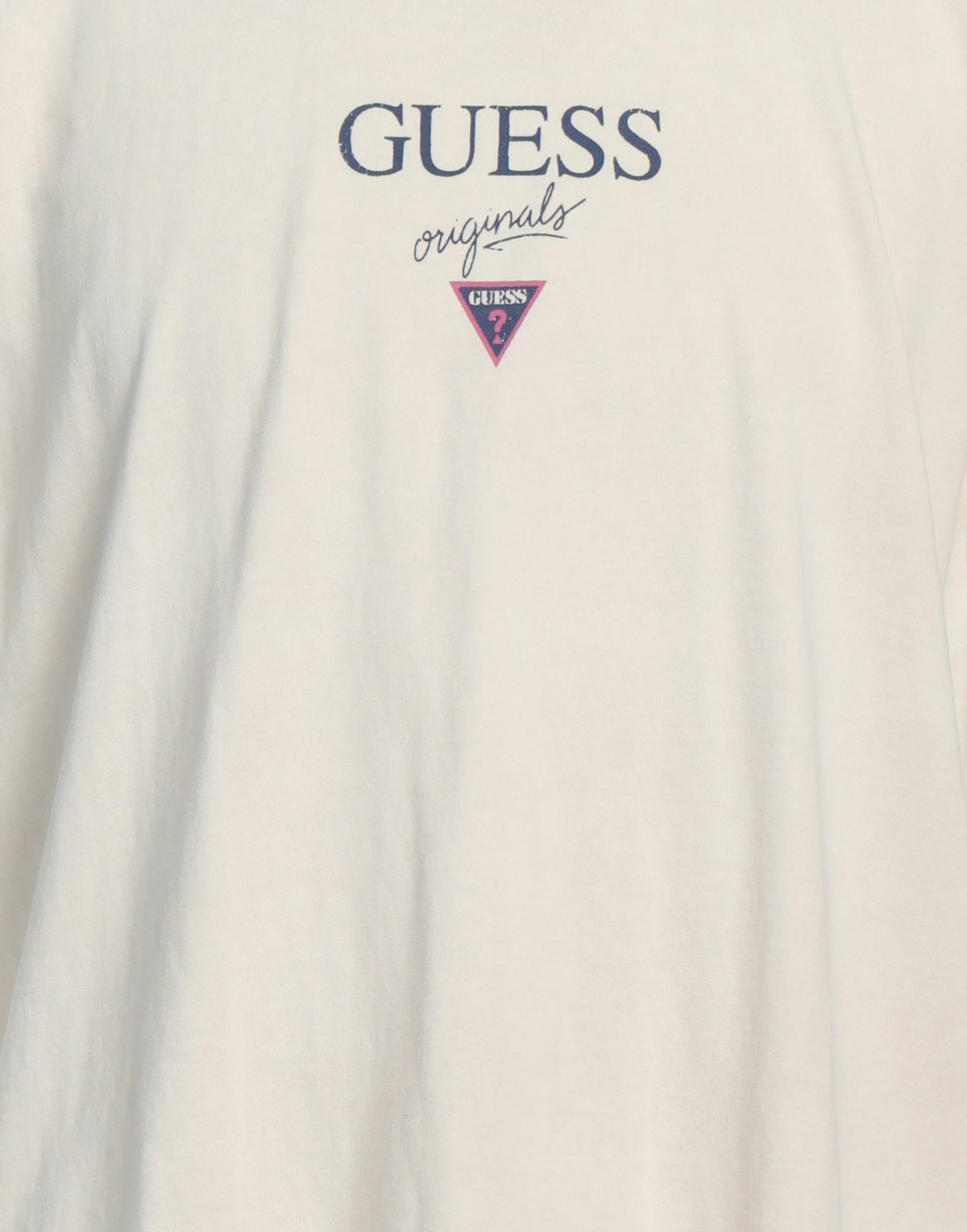 Guess Mens T-shirt in Beige
