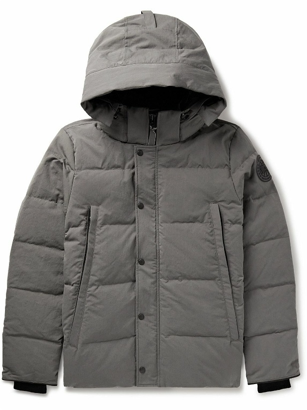 Photo: Canada Goose - Wyndham Arctic Tech® Hooded Down Parka - Gray