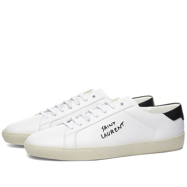 Photo: Saint Laurent SL-06 Court Signature Sneaker