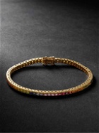 Mateo - Gold Sapphire Tennis Bracelet