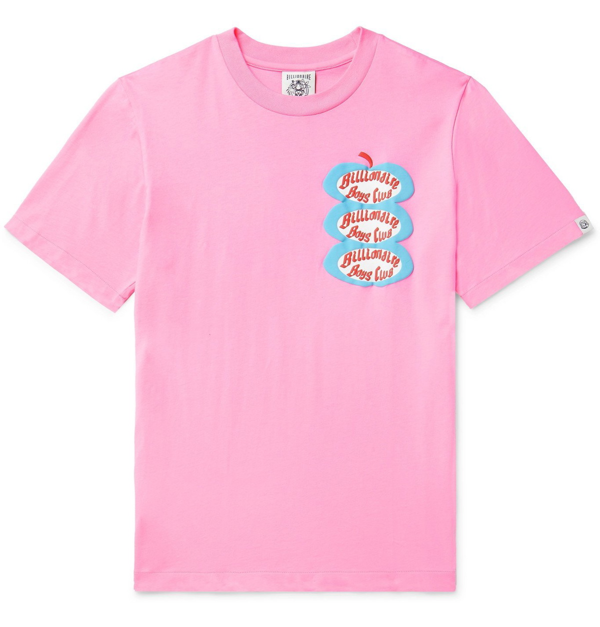 Billionaire Boys Club - Logo-Print Cotton-Jersey T-Shirt - Pink ...