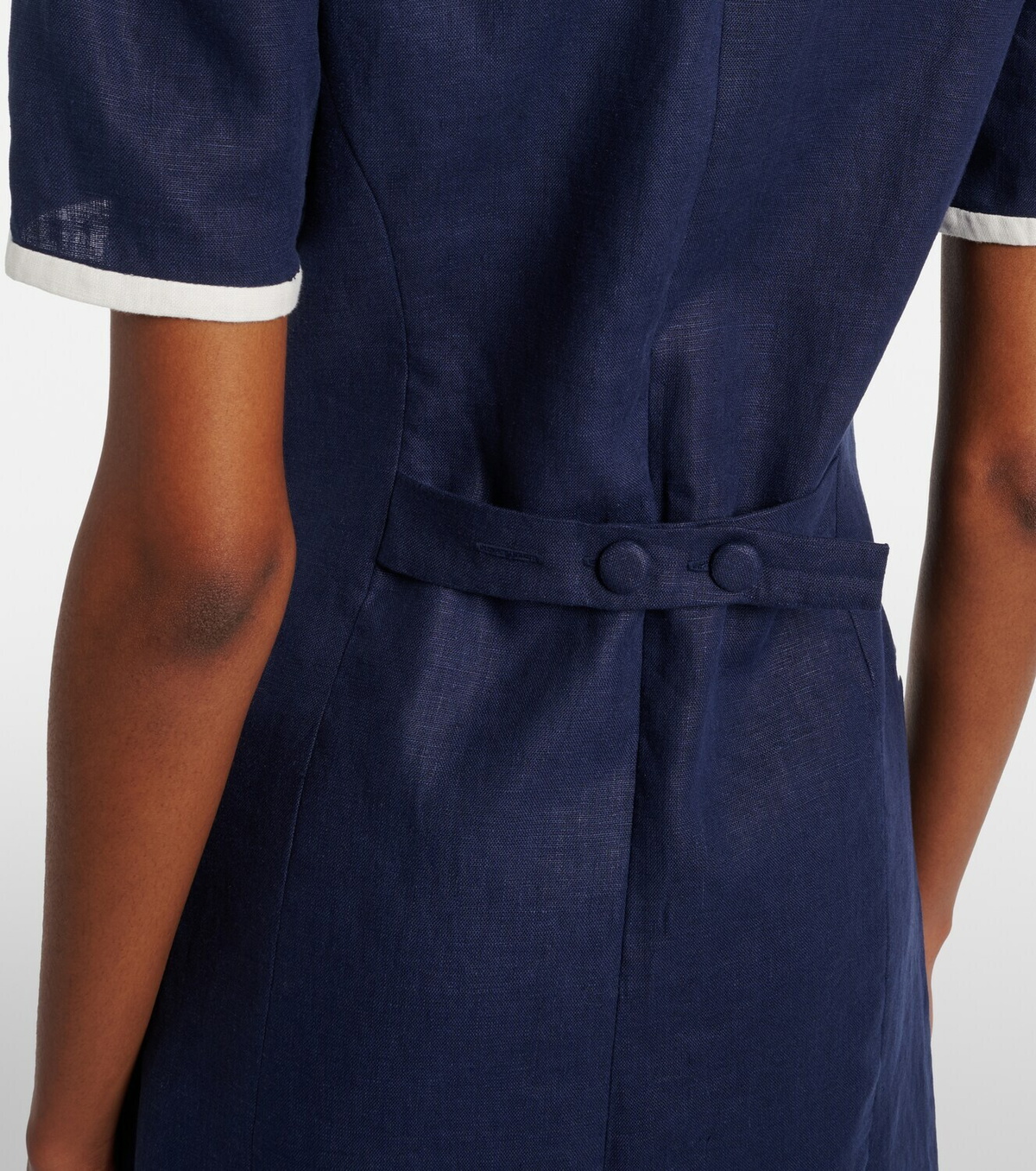 Faithfull Madeline linen minidress