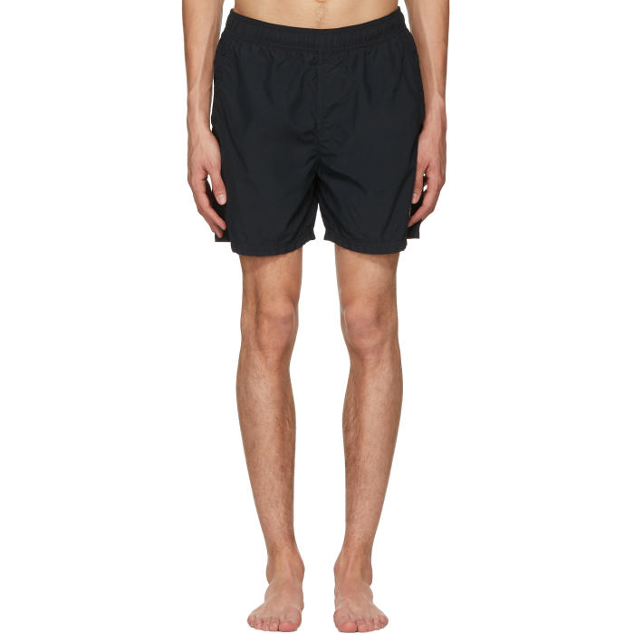 Photo: Stone Island Black Logo Swim Shorts