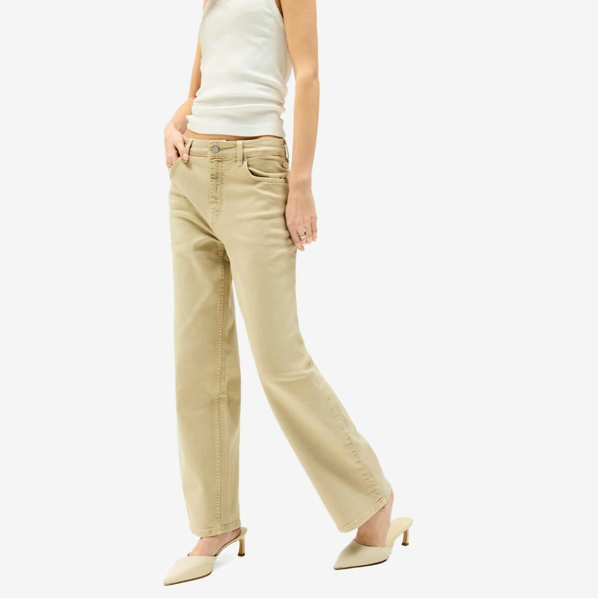 Represent Women's Balloon Jeans in Iced Latte