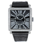 Franck Muller Master Square Automatic Diamond Black Dial Unisex Watch 6000 H SC DT D