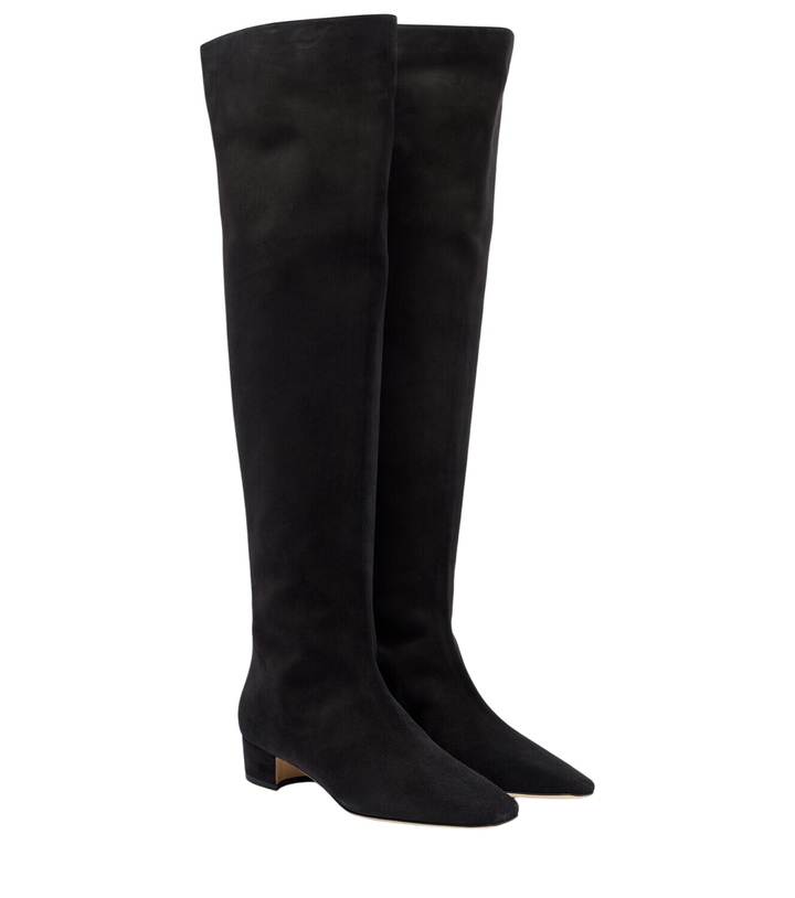 Photo: Manolo Blahnik Gore suede over-the-knee boots