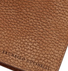 Brunello Cucinelli - Full-Grain Nubuck Billfold Wallet - Brown