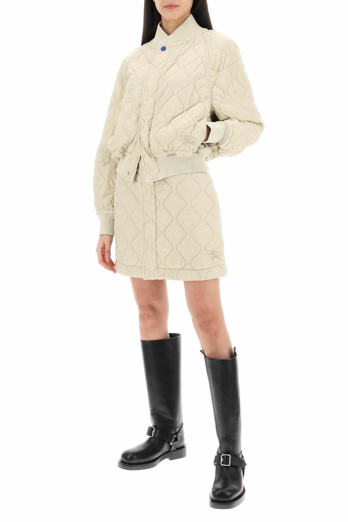 スカート Burberry Quilted nylon skirt Burberry - Quilted Nylon Mini Skirt | HBX - Globally Curated