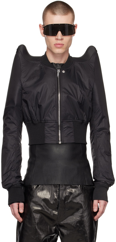 Photo: Rick Owens Black Tec Bomber Jacket