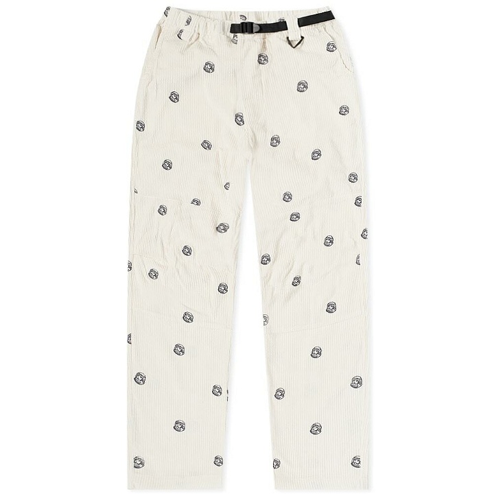 Photo: Billionaire Boys Club Men's Embroidered Corduroy Climbing Pant in Oat