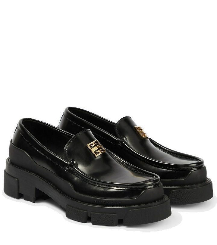 Photo: Givenchy - Terra leather loafers