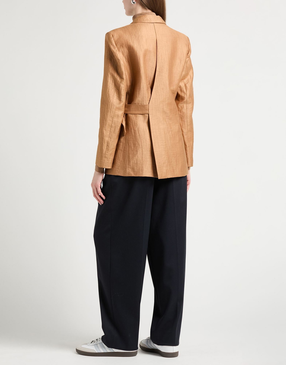 Maje Womens Blazer Camel