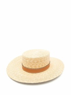 Gucci Logo-Plaque Boater Hat