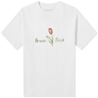 Bram's Fruit Men's Tulip Aquarel T-Shirt in White